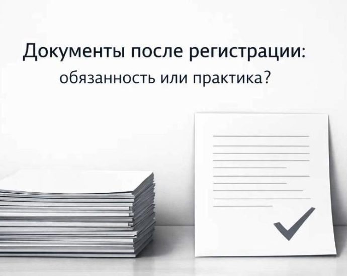 Документы после регистрации в ИМНС